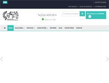 Tablet Screenshot of gti.co.cr